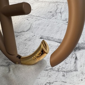【最終処分SALE】FENDI フェンディ キーホルダー ブラウン A-12119