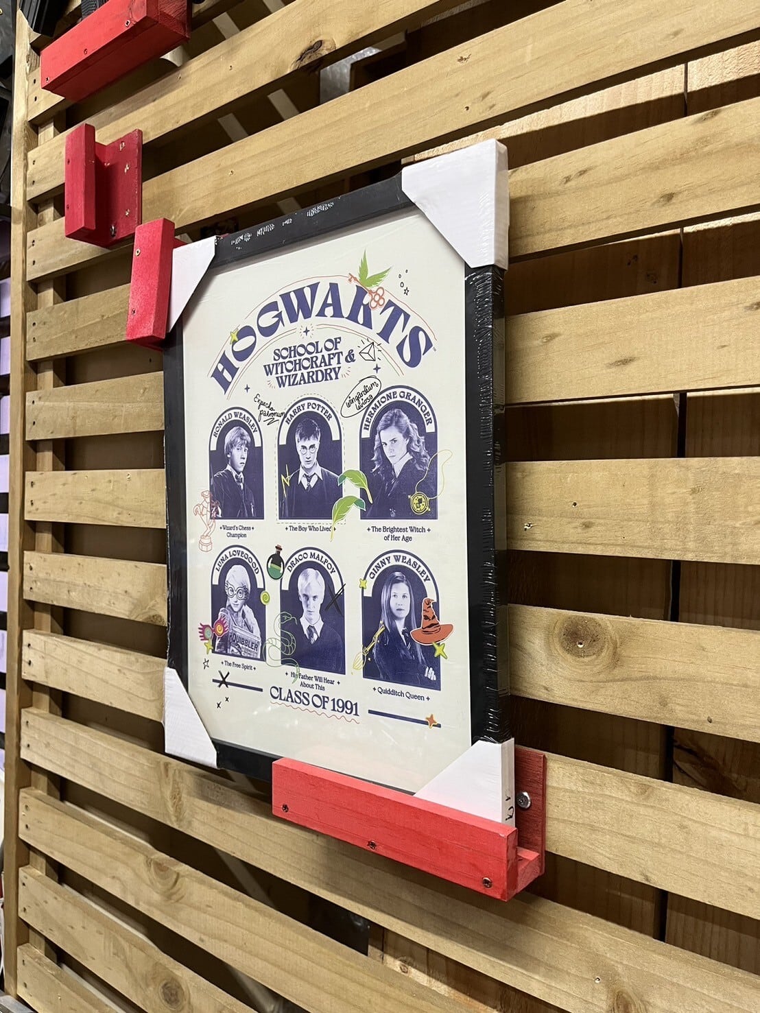 ハリー ポッター／ホグワーツ魔法魔術学校 Harry Potter: フレーム付き