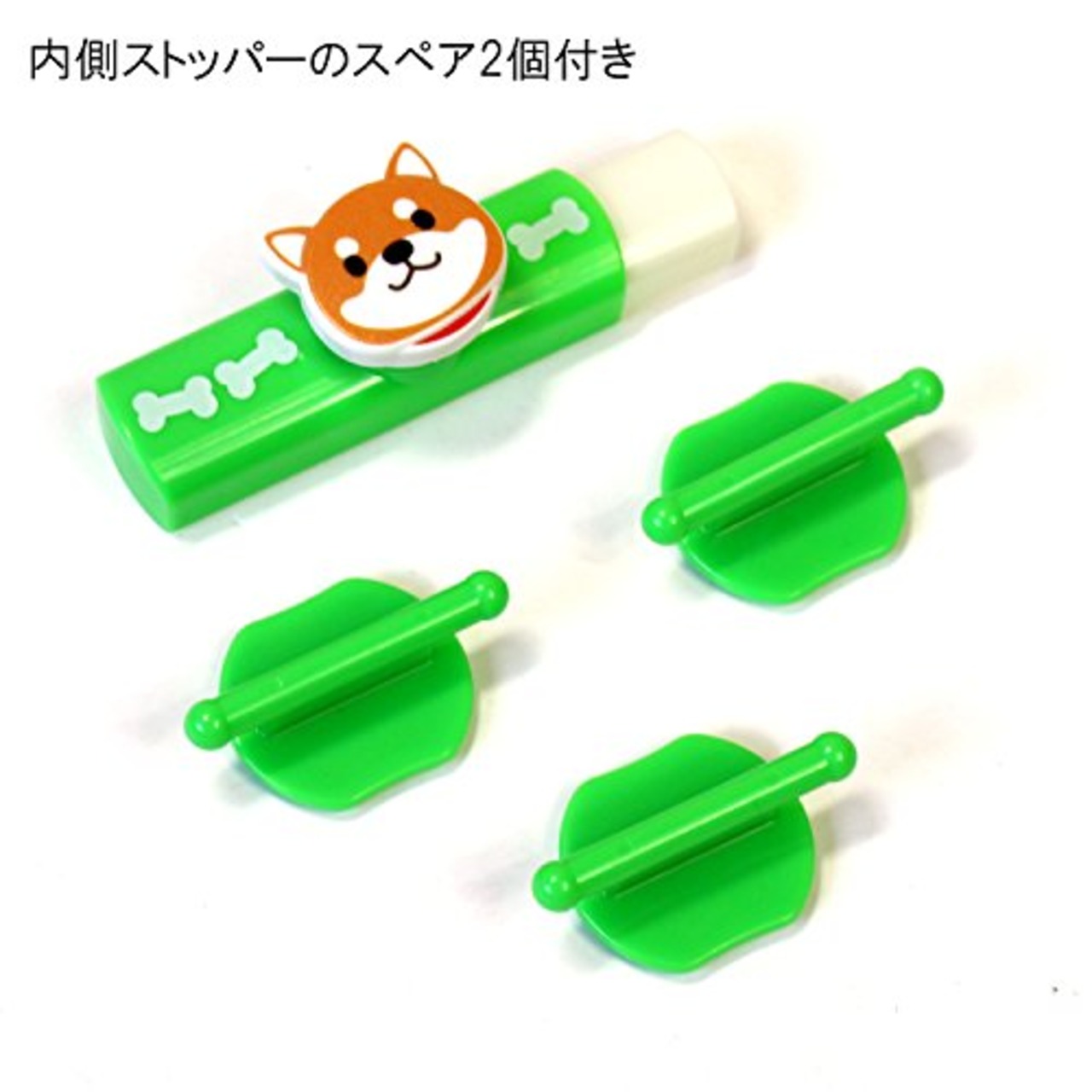 クリップウェア 名札留め 開かずピンちゃん2 柴犬 313851