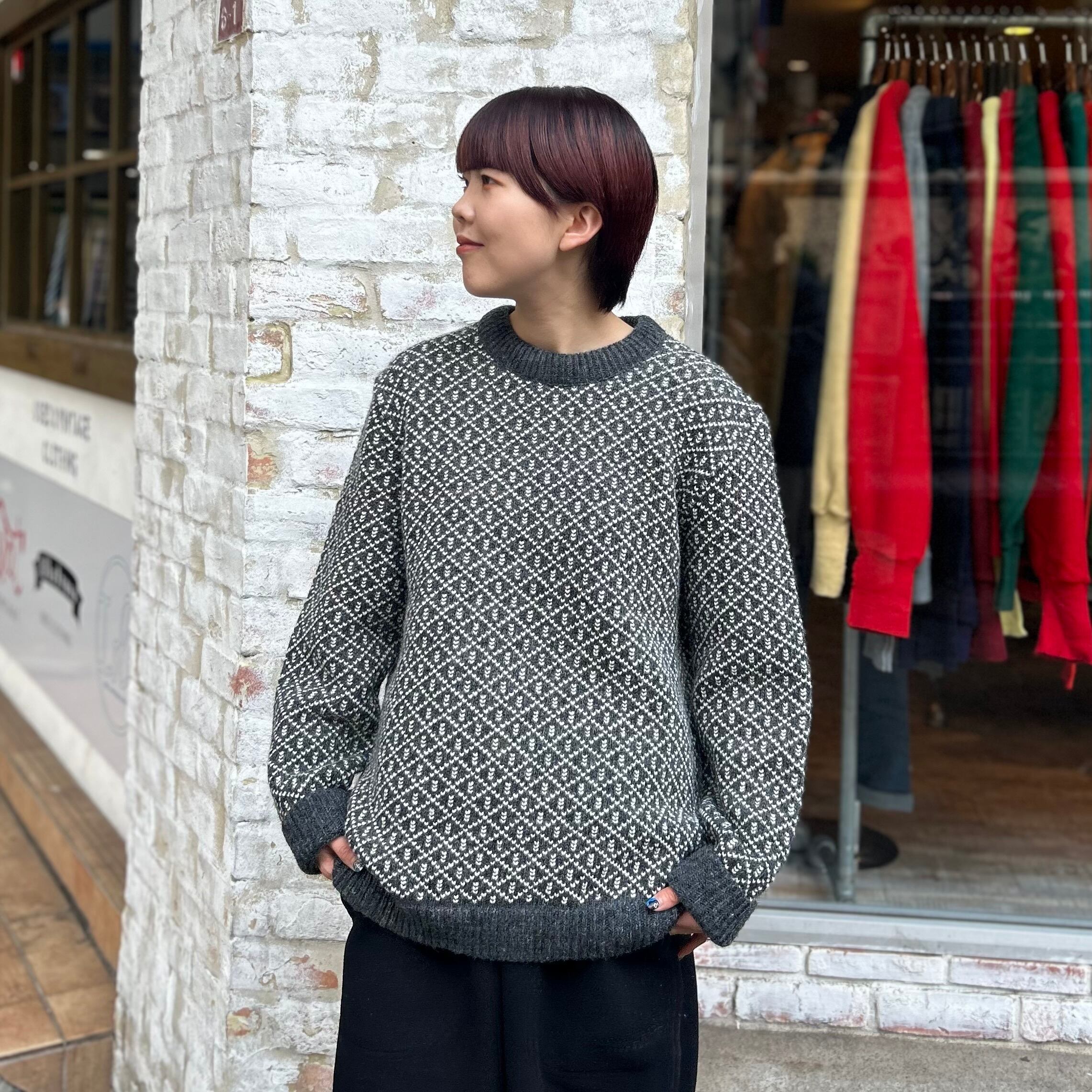 Supreme Supreme ストライプニット Lサイズ ネイビーストライプ 