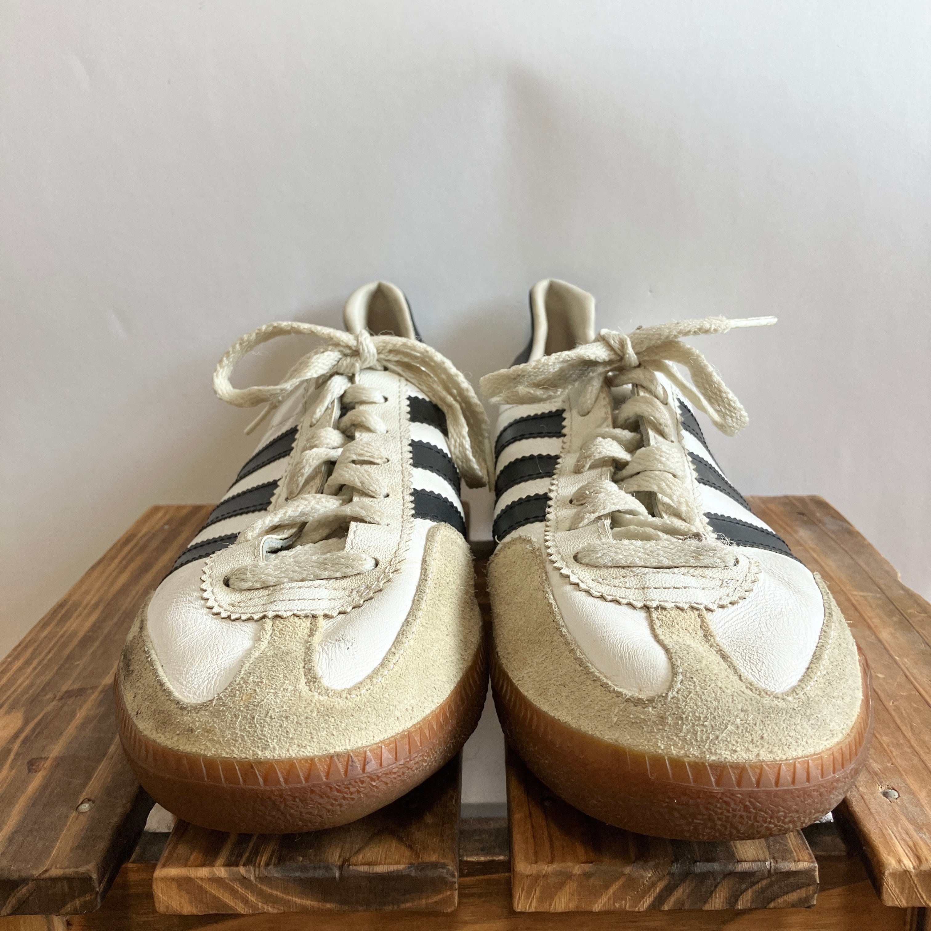 ゴルフadidas VINTAGE 70s〜80s 西ドイツ製 レザーゴルフシューズ