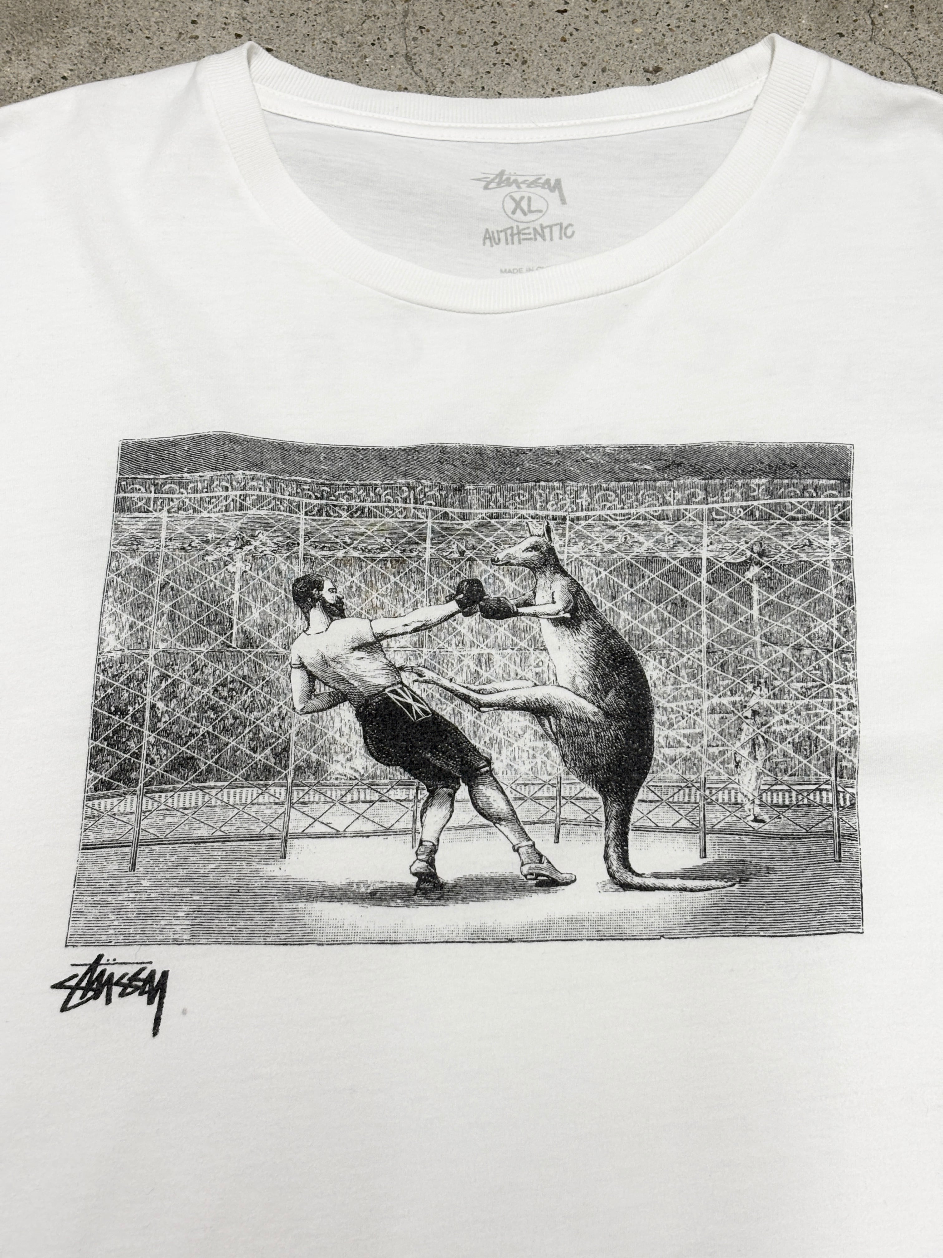 10s STUSSY × HUF/30th Anniversary Tee/XL/30周年記念Tシャツ