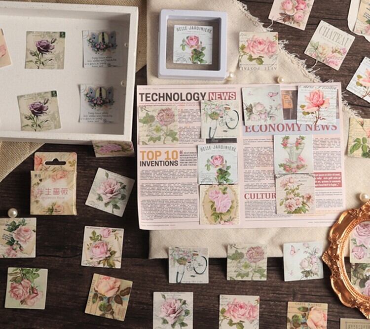 コラージュ素材 Nostalgic collection 見失わ 植物系