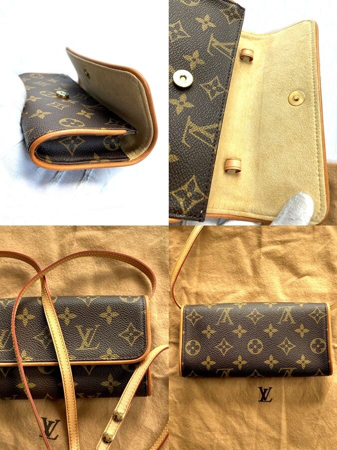 極美品 レア 廃番 ルイ ヴィトン LOUIS VUITTON モノグラム ポシェット