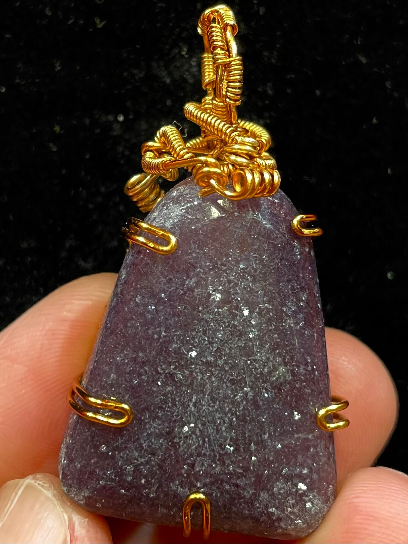 12) 採掘初期「ユーフォラライト44」ペンダントB