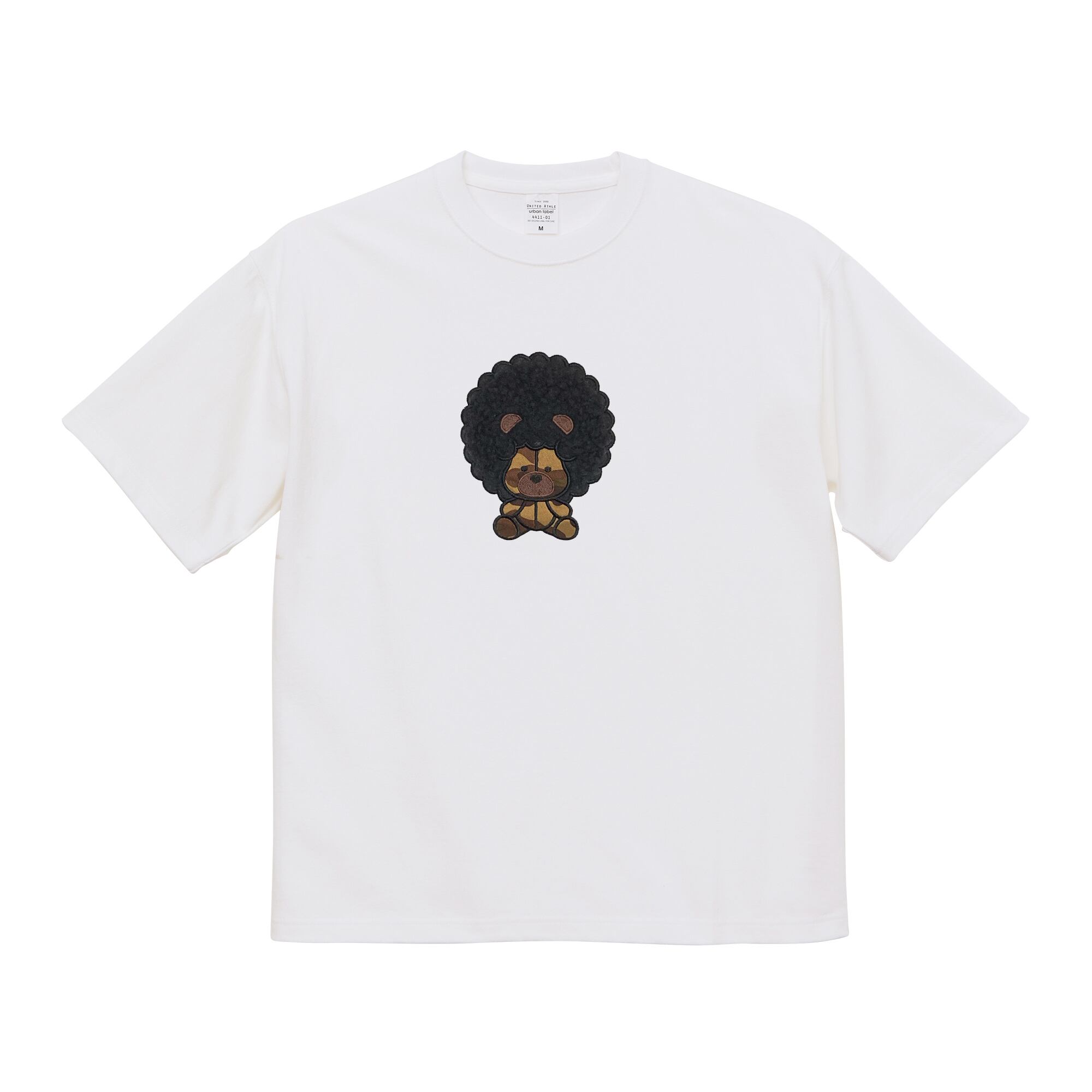 刺繍☆T-shirt／アフロベア♡