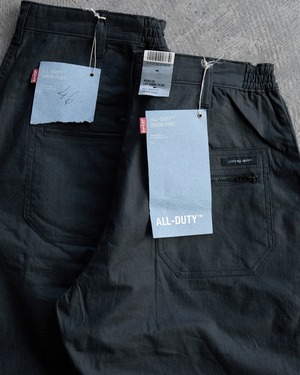 Europe "Levi's" ALL-DUTY linen × cotton coating trousers / DEADSTOCK / W30