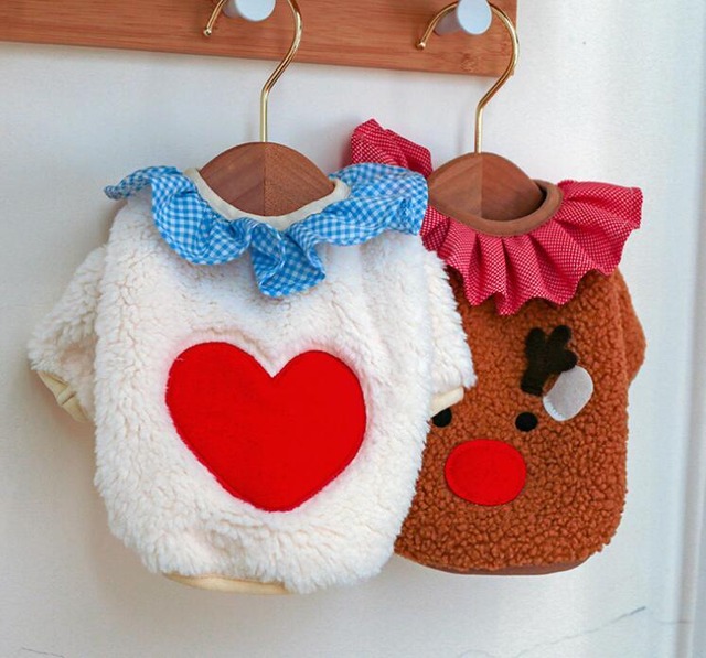 《予約》№1101782 ハート&トナカイあったかベスト