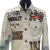 【LEVI’S】リーバイス "ZIGGY MARLEY" ペイントデニムジャケット