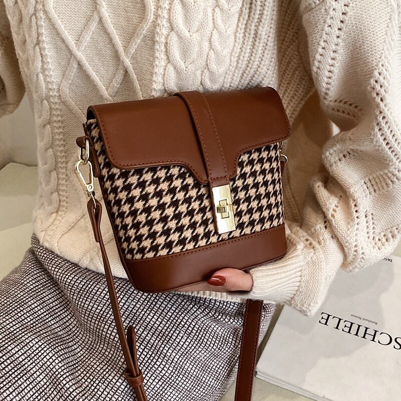 スタンダードオータムウィンターシングル レトロ 秋物 冬物 Tiancai_Wing_Bag70180077260