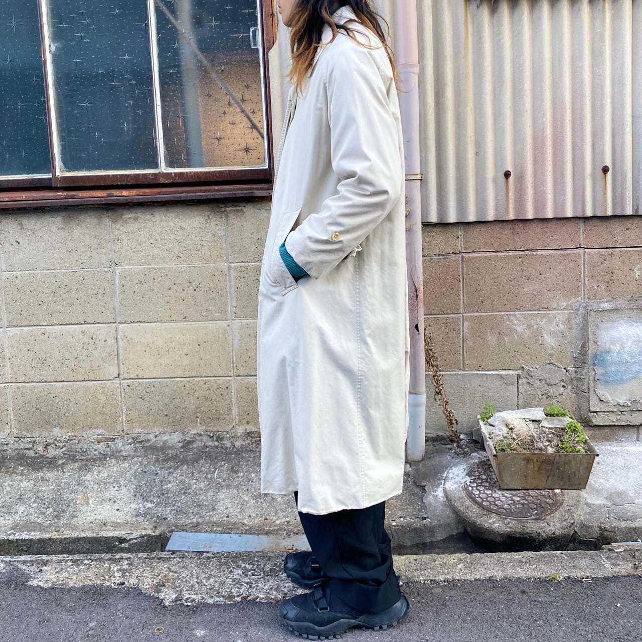 ビンテージ 英国製 Burberry 