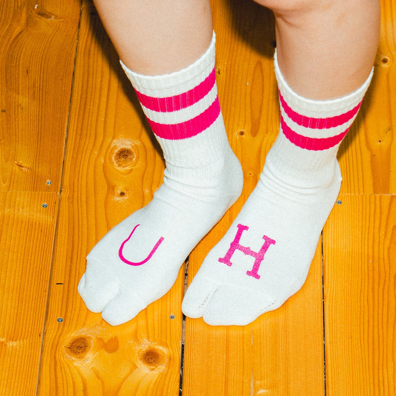 UH × NODAL】 Short Loose Socks（Pink） | NODAL