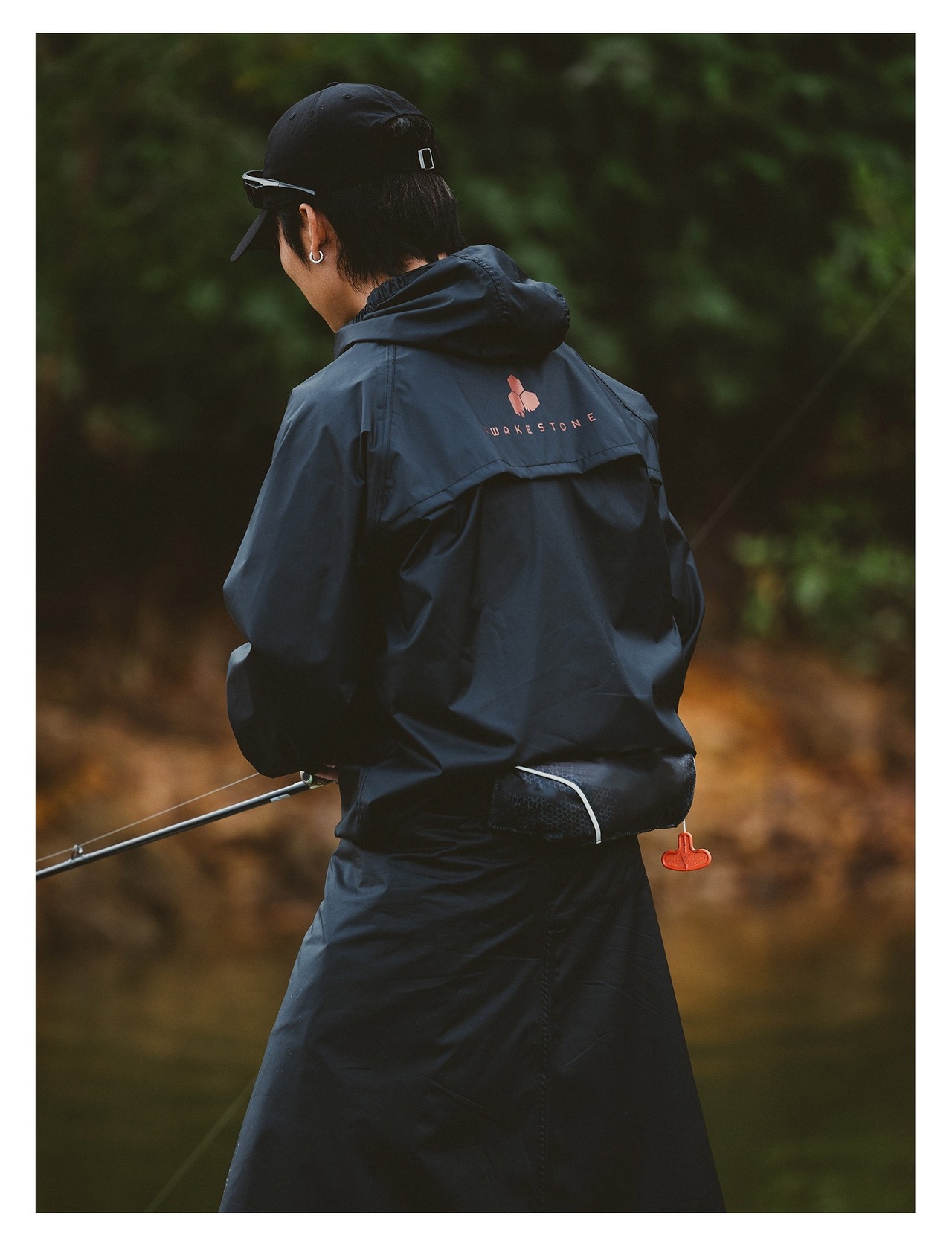 AWAKESTONE 2026SS パッカブル レインジャケット