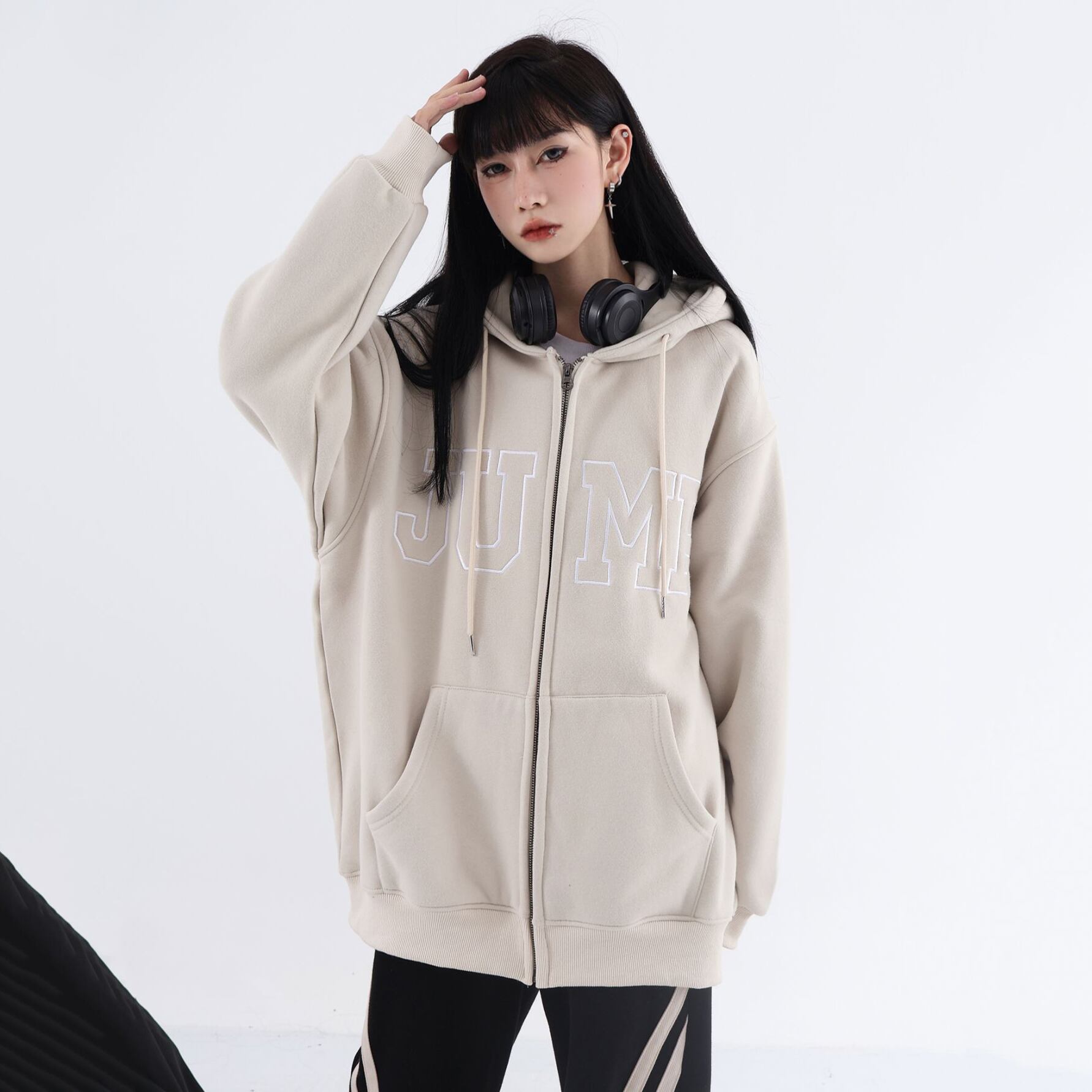 JUMP NEXT全6色ベーシックジップアップパーカー | mblueshop