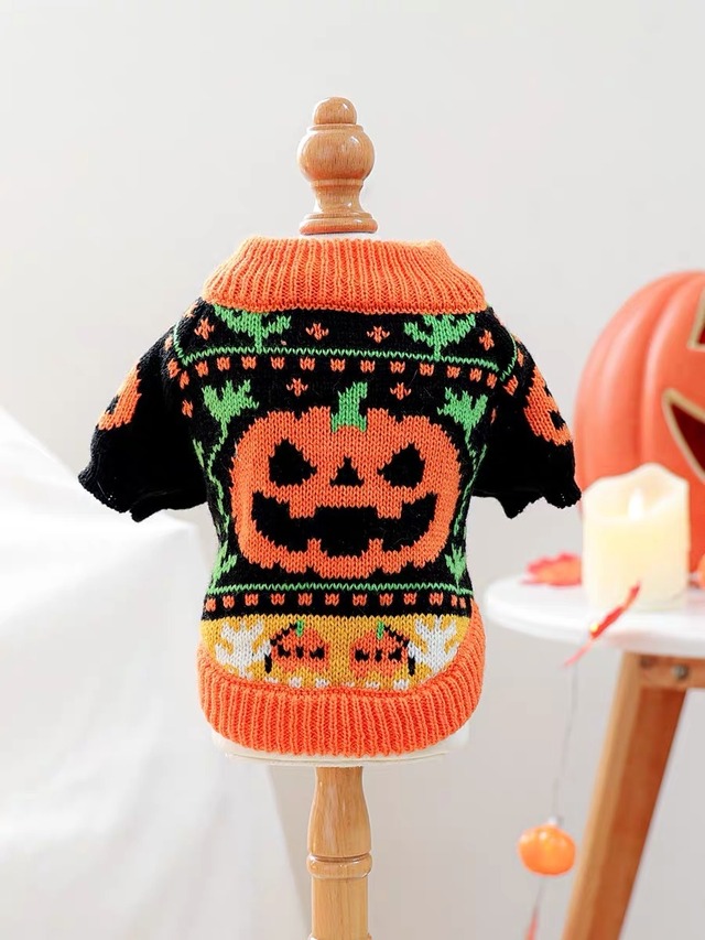 Halloween Pumpkin Knit