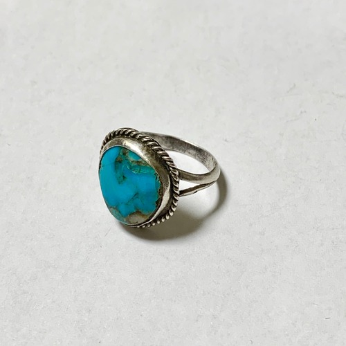 Vintage Navajo Turquoise Ring ④