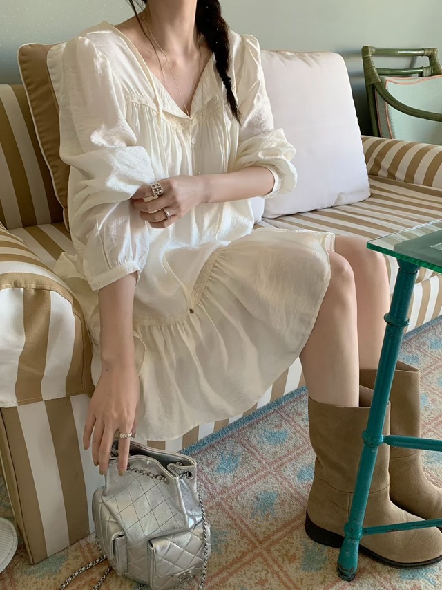 (予約) mellounge  / Soy sharing one-piece 1color