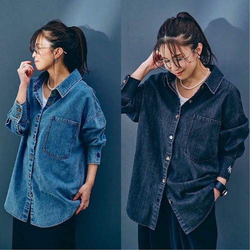 【 ANIECA 】Denim Shirt / デニム シャツ