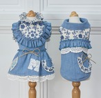 Embroidery Denim　shirtタンク