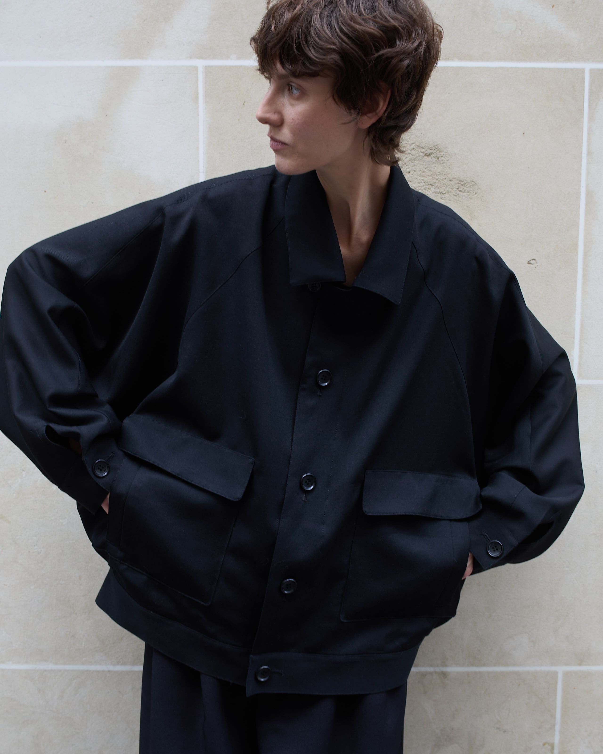 【最終値下げ】antwort Wool Gabardine Jacket WOOL GABARDINE DOLMAN JACKET made by Antwort | EROTIC