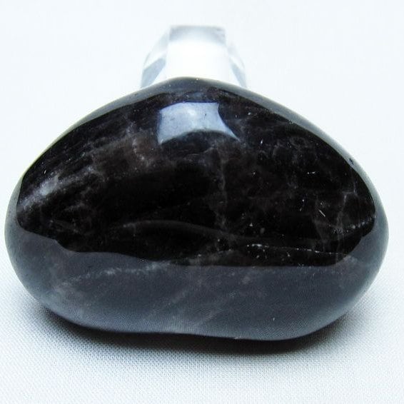 モリオン 置物 ハート 黒水晶 一点物 145-1944