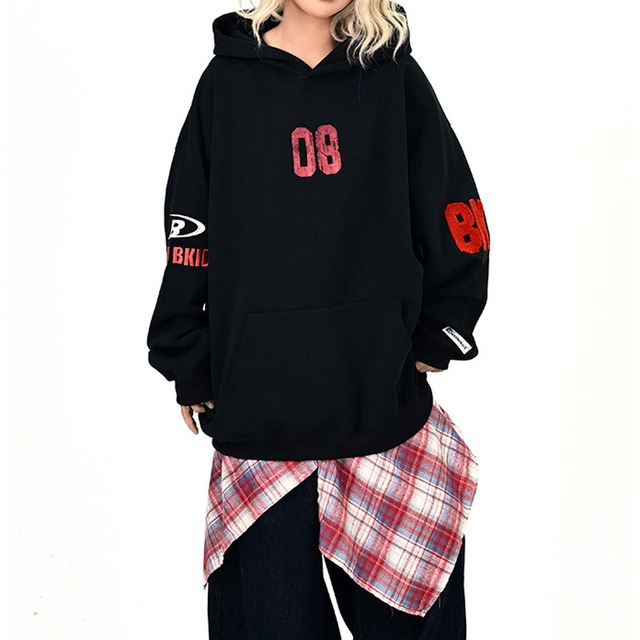 ナンバリングスポーツフーディ 2col   R01187