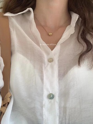 カラーシアーシャツ　AJ2205-667