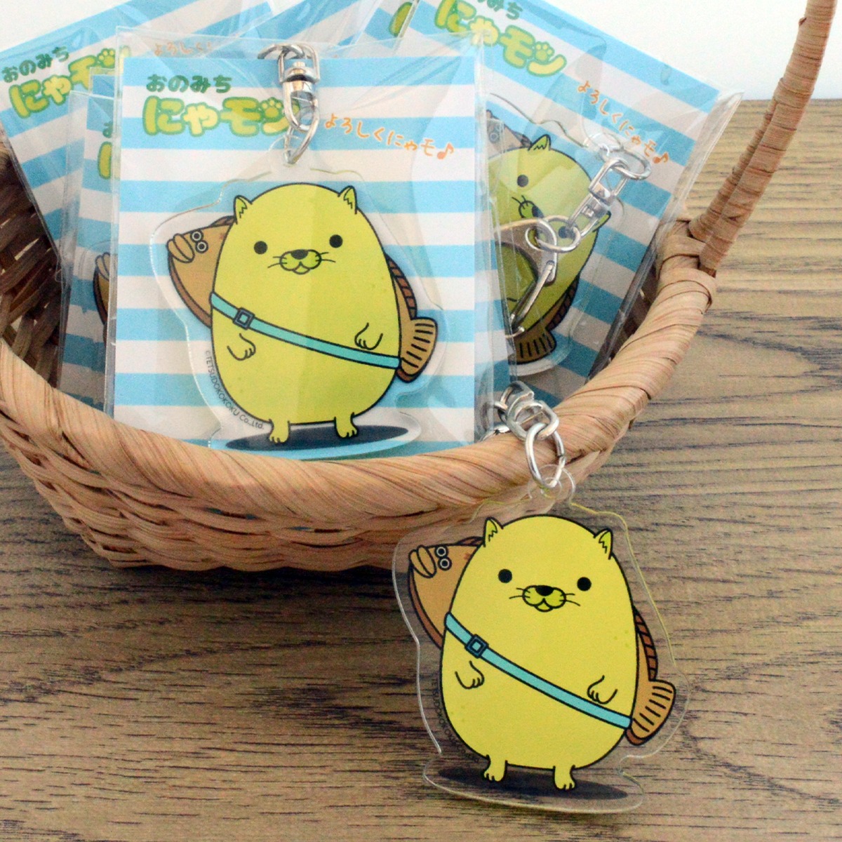 にゃモン アクリルキーホルダー（ノーマル） | おのみち にゃモン 公式