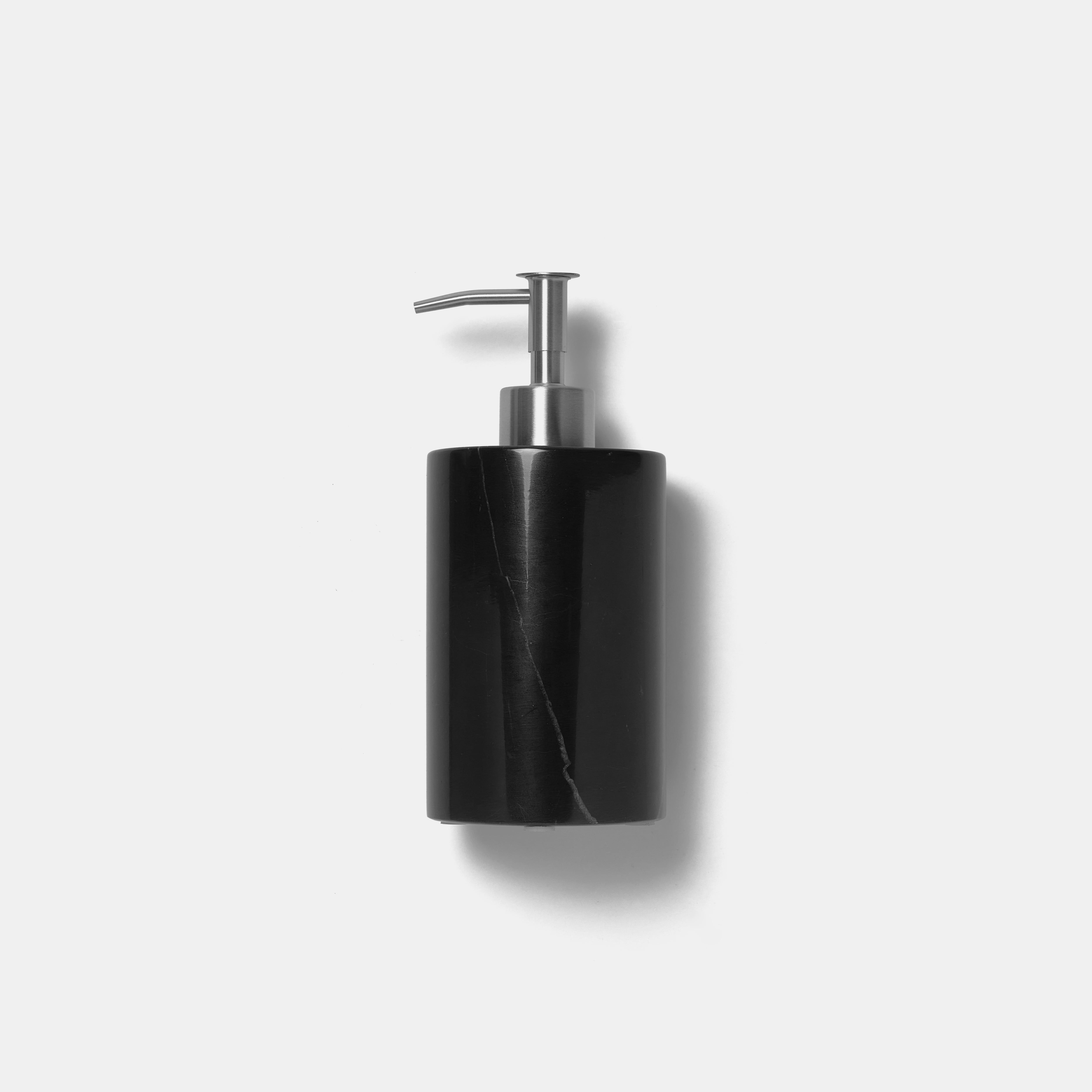 MARBLE SOAP DISPENSER - Nero marquina