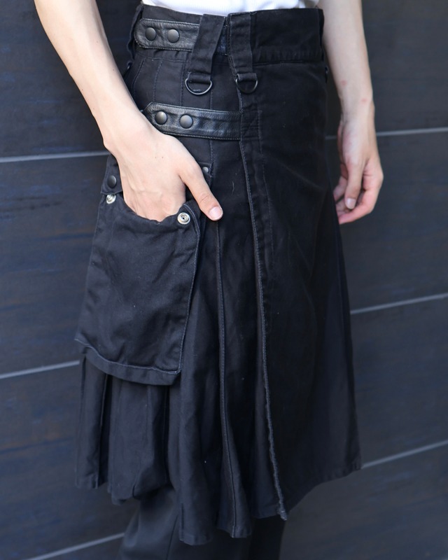 Dart Wrap Skirt