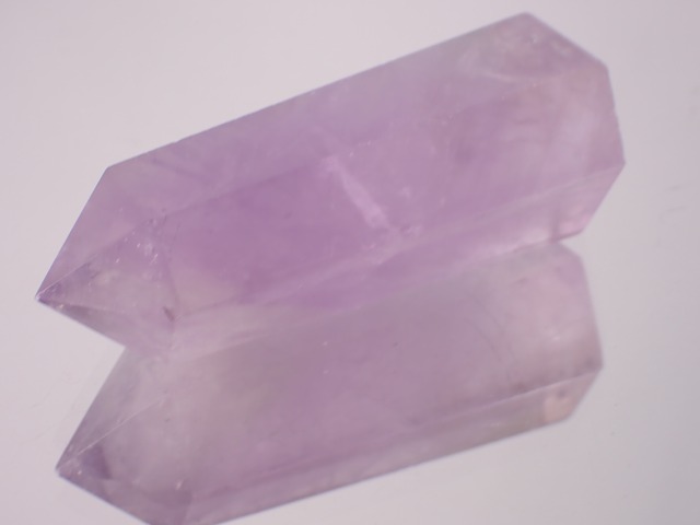 アメジスト　オベリスク/シングルポイント　21.4g　[D2-30]