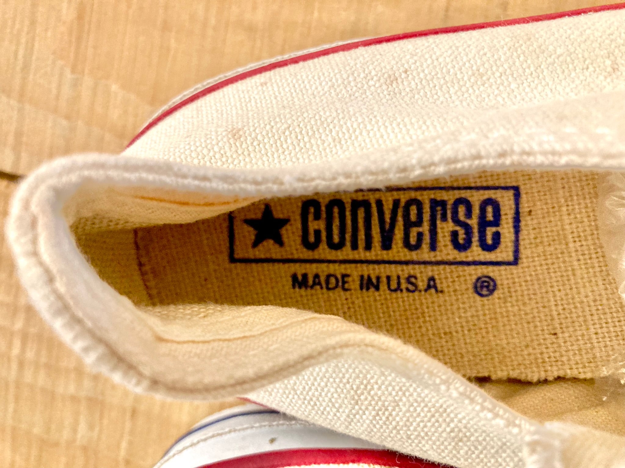 converse（コンバース） ALL STAR （オールスター）生成り 6.5 25cm