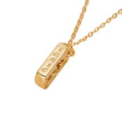 DOGTAG NECKLACE GOLD