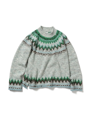 PAMM / 食卓のノルディックミックスニット