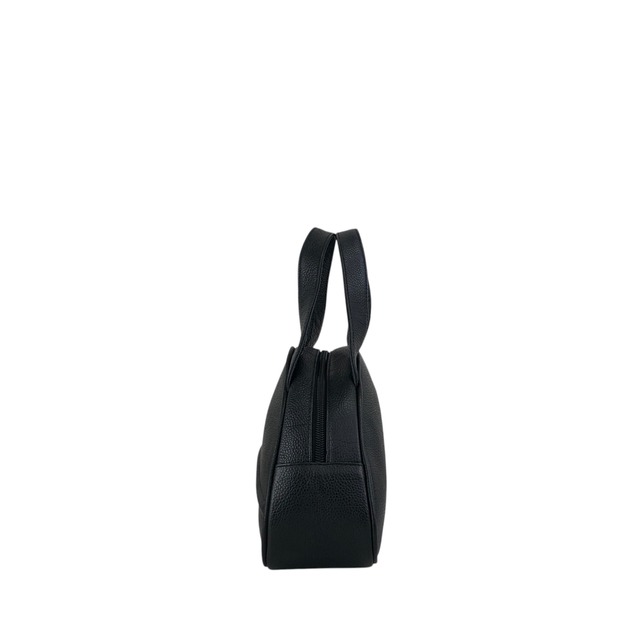 Yves Saint Laurent イヴ・サンローラン ハンドバッグ ブラック YSL レザー ミニボストン vintage ヴィンテージ オールド ygtkm5