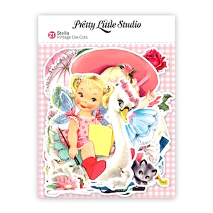 新入荷☆PLS35 PrettyLittleStudio【Stella】die-cuts pack  ダイカットパック