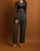 NICENICE MOMENT / Mesh Ls Shell Mesh Black