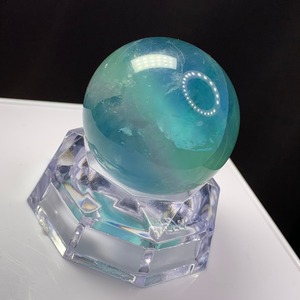 s158.グラデーションが可愛いフローライトスフィア