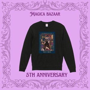 26AN002 アニバーサリー10.0oz クルーネックスウェットBK
