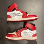 ×OFF WHITE THE 10 AIR JORDAN 1 CHICAGO AA3834-101