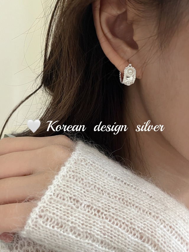 本真珠 ピアス 4連パール 上質シルバー925 華奢デザイン | Daimaruya