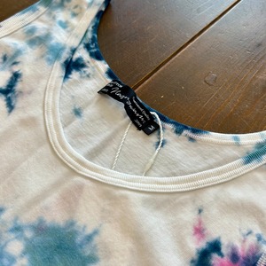 ナスングワム×ジャバラ【Nasngwam×JAVARA】Essential TieDye Tanktop (sea) Mサイズ