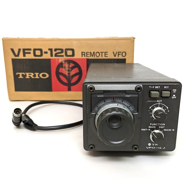 TRIO・VFO-120・外部VFO・アマチュア無線・ジャンク・No.230702-07・梱包サイズ80