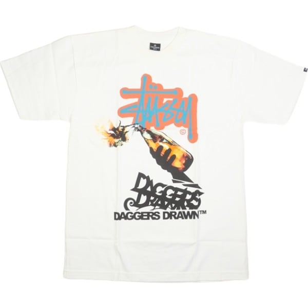 Size【L】 STUSSY ステューシー CUSTOMADE DAGGERS DRAWN TEE Tシャツ