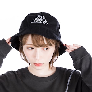 Space Logo Bucket hat / Black