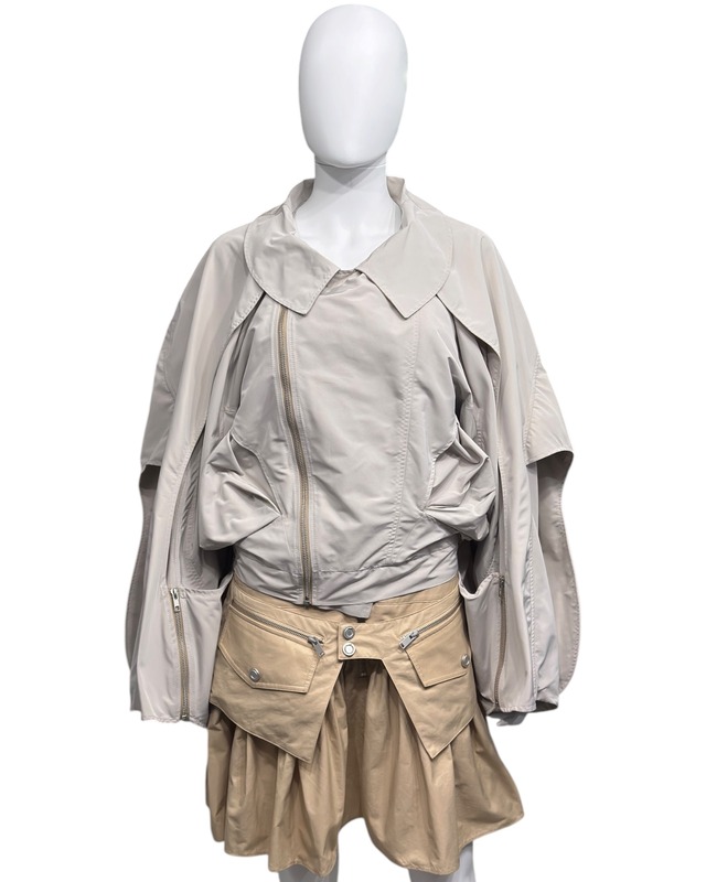 PER GOTESSON SUPER WIDE LEG DENIM TROUSERS