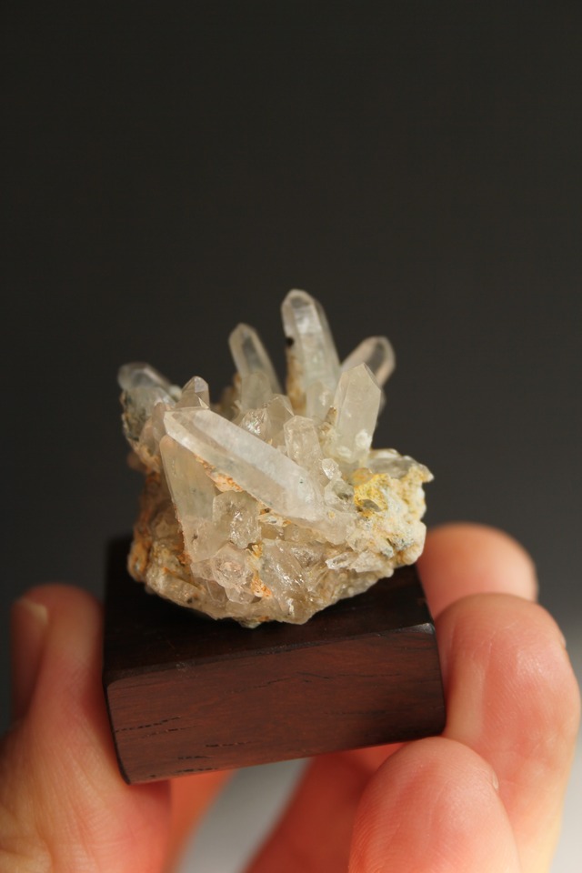 【3103】大分クリスタル ローズウッドベース小