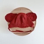 PUPPY CHERRY｜タイプ：Bonnet / ツバ：Straight / 耳：Neutral