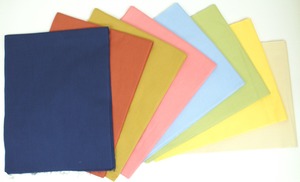 はんこ素材：カラー手ぬぐい（無地）| Stamp Material: Colored Tenugui Cloth (Plain)