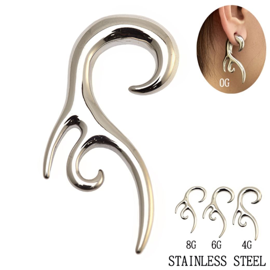 ボディピアス 8G 6G 4G インパクトあり オクトパス タコ トライバル